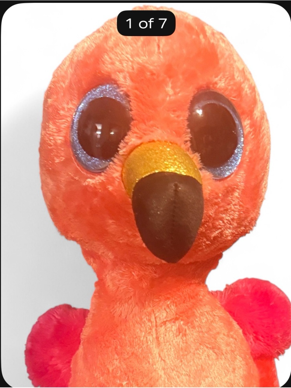 Rare TY Beanie boo Gilda Pink Flamingo Jumbo Extra Large 67 cm/ 27”